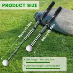 Retractable Golf Swing Trainer Stick - Image 2